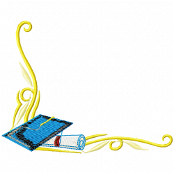 School Embroidery Design 12